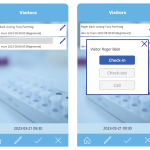 Lösning för besöksregistrering i PowerApps